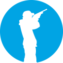 Clay Target Shooting Icon